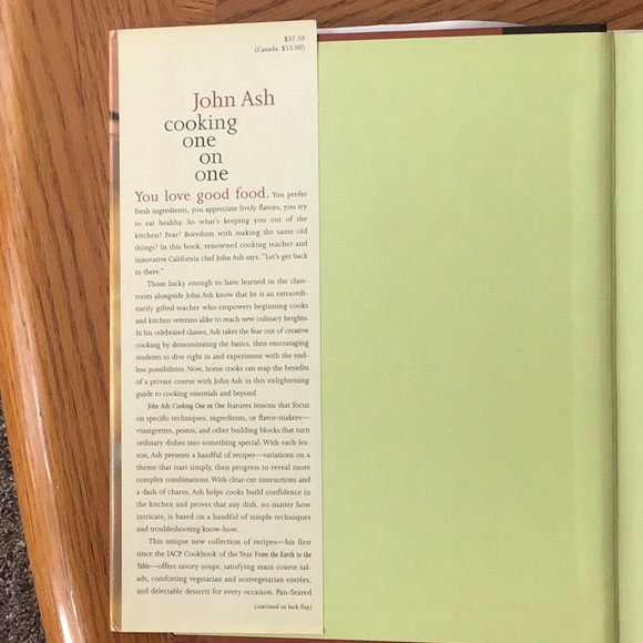 John Ash cooking on on one cookbook - Picture 3 of 7